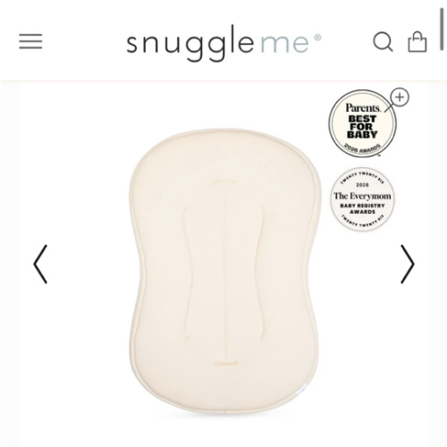 Infant Lounger Curve | Natural