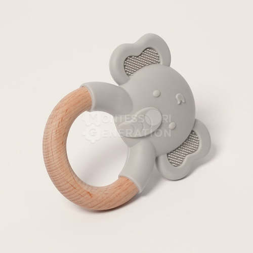 Montessori Elephant Teether - Soothing & Calming!