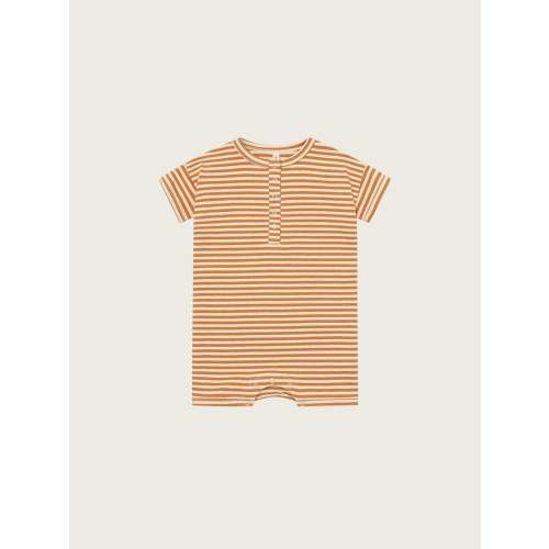 Copper Stripes Beach Romper | Organic Zoo