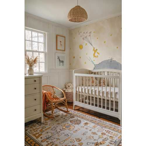 Little Prince Wallpaper: Kids Room Removable Wall Mural