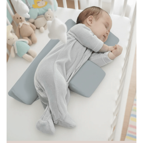 Newborn Baby Side Support Pillow Wedge with Removable Cover