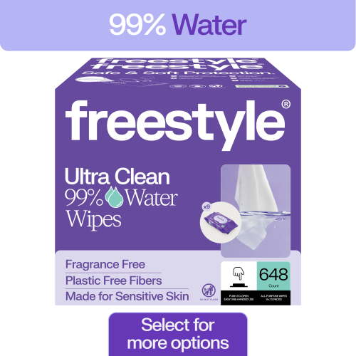 Freestyle Soft Baby Wipes for Sensitive Skin, Unscented, 9 Flip Top Packs, 648 Total Count