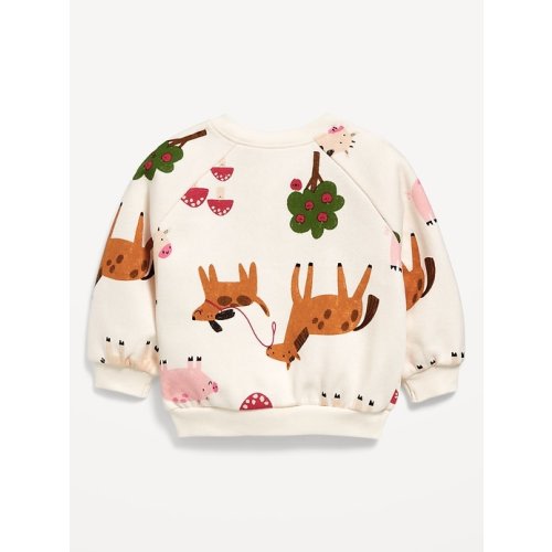Printed Crew-Neck Sweatshirt for Baby