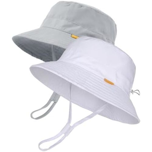 FURTALK Baby Sun Hat Toddler Boys Girls Bucket Hat for Kids 0-5 Years UPF 50+ Sun Protective Child Summer Beach Hats