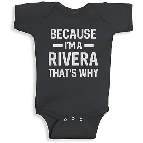 TATY Kids Because I'm a Rivera Baby Infant Bodysuit