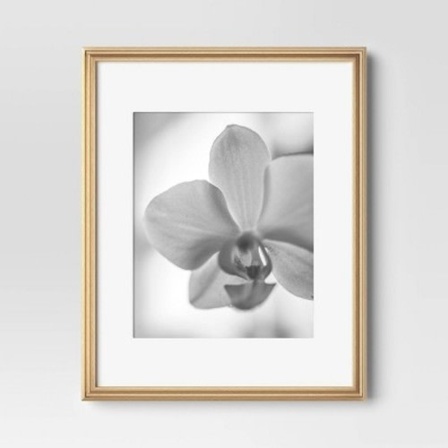 11"x14" Matted to 8"x10" Traditional Value Picture Frame Gold - Room Essentials™