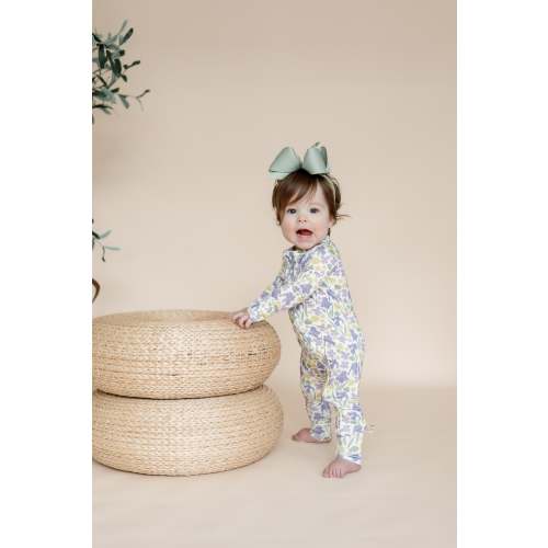 Baby Zip Sleeper – Heirloom Florals