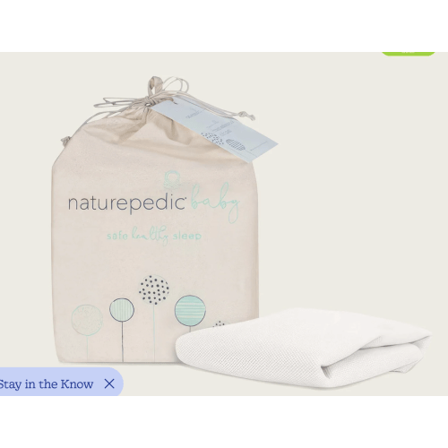 Naturepedic Breathable, Waterproof Mattress Cover | Nestig