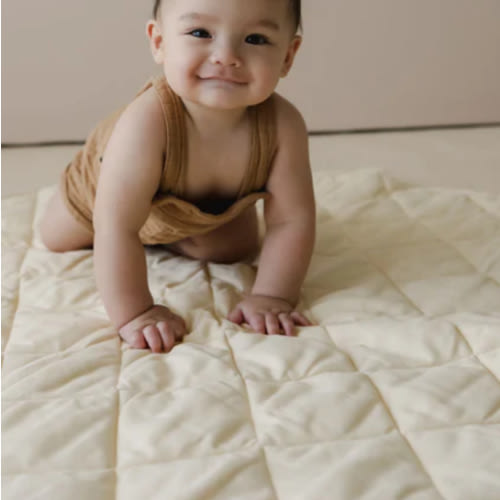 Snuggle Me Organic Play Mat | Natural