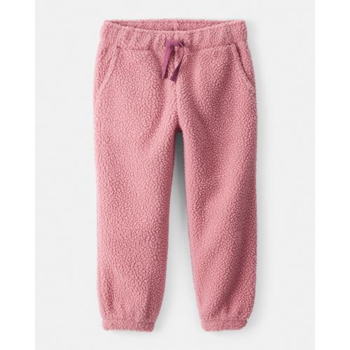 Toddler Girl Cozy Joggers - Pink - OshKosh B'gosh | Carter's