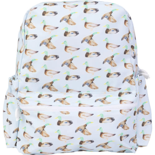 Apple of my Isla *MALLARDS* Large Backpack