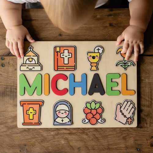 Baptism Gift Boy Catholic, Custom Baptism Boy Gift, Catholic Baby Gift, baptism gifts for boy, Baby Dedication Gifts, catholic baptism gift