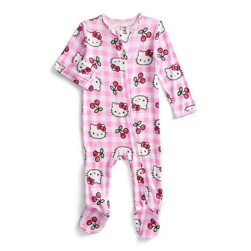 Character Baby Boys or Girls Cozy and Comfortable Viscose Two-Way Zip Footed Sleep 'N Play One-Piece Pajamas, Sizes 0M–6/9M