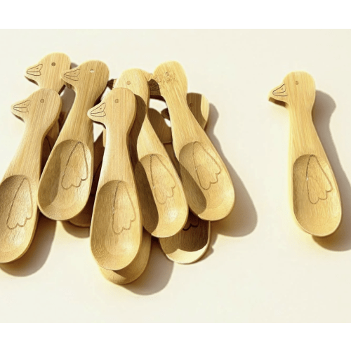 Bamboo Toddler Utensils: Animals – Marley's Monsters