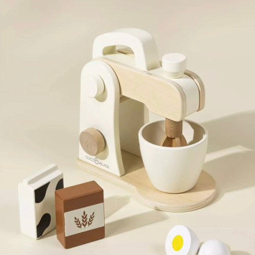 Wooden Stand Mixer Set