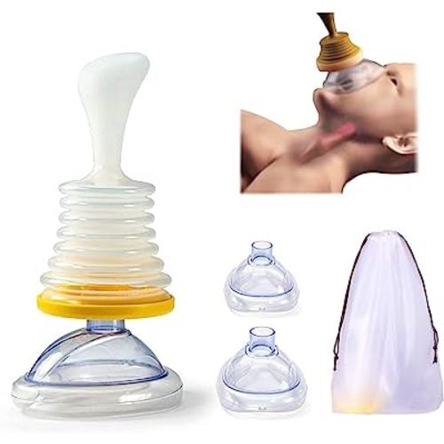 Portable Suction Rescue Device First Aid Kit for Kids and Adults,Portable Airway Suction Device for Children and Adults