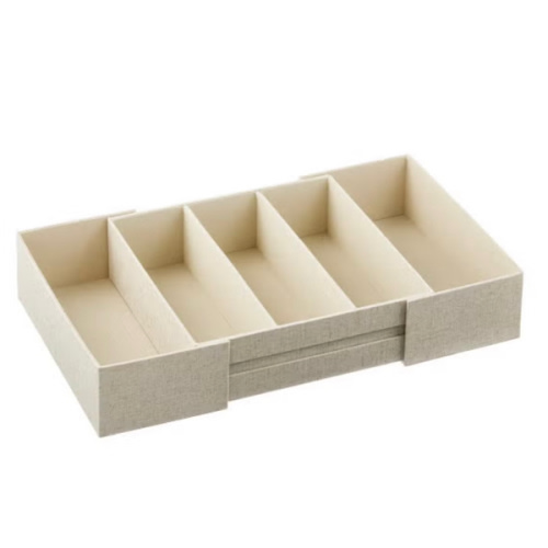 Cambridge Linen Expandable Drawer Organizers | The Container Store