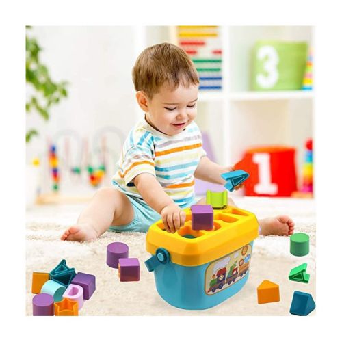 Playkidz 18 Months+ Baby and Toddler ABC and Shape toy.