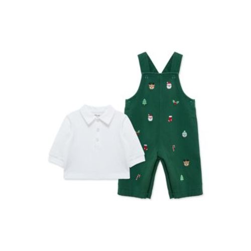 Baby Boys Merry Overall Set