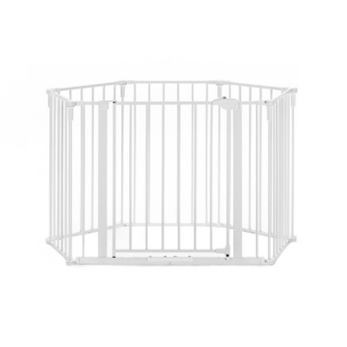 Regalo 130" 6 Panel Super Wide 2-in-1 Configurable Metal Safety Gate