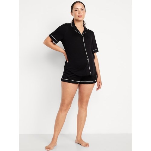 Maternity Classic Pajama Short Set