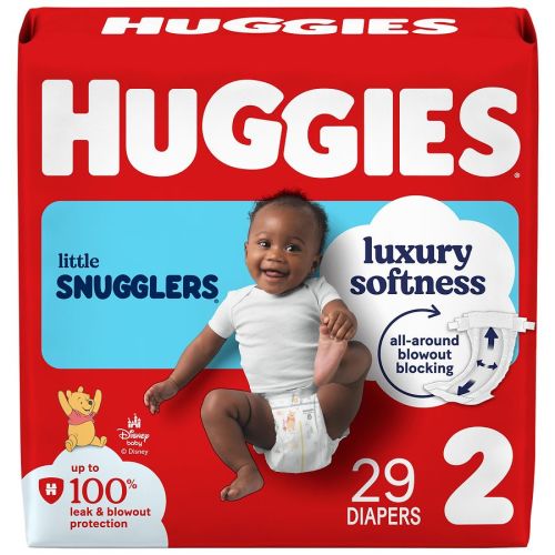 Huggies Little Snugglers Baby Diapers Unscented, Size 2 (12-18 lbs) | Walgreens