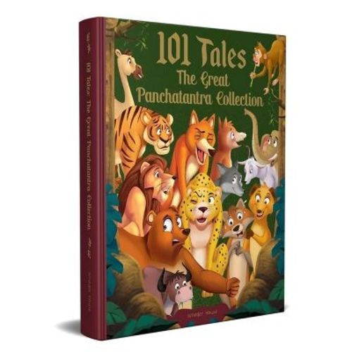 101 Tales: The Great Panchatantra Collection - (Classic Tales from India) by Wonder House Books (Hardcover)