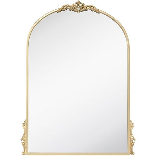 Hobby Lobby Bordeaux Arch Ornate Mirror (Gold, Small)