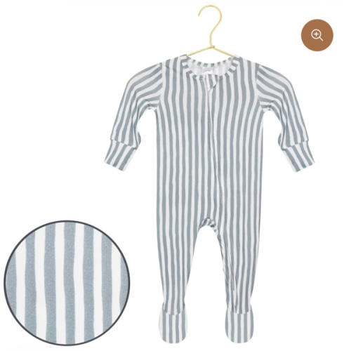 Tatum Zipper Footies