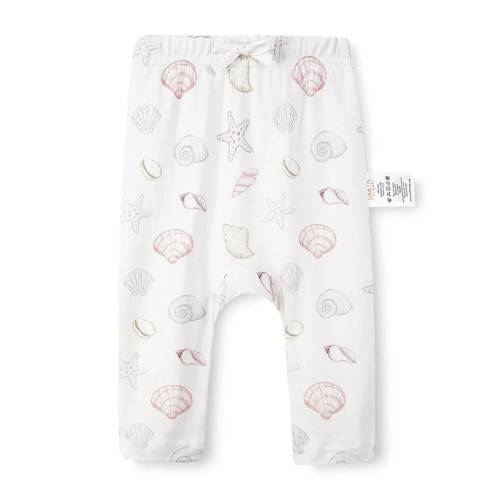Organic Cotton Drawstring Comfy Jogger Lightning Pants - Shell