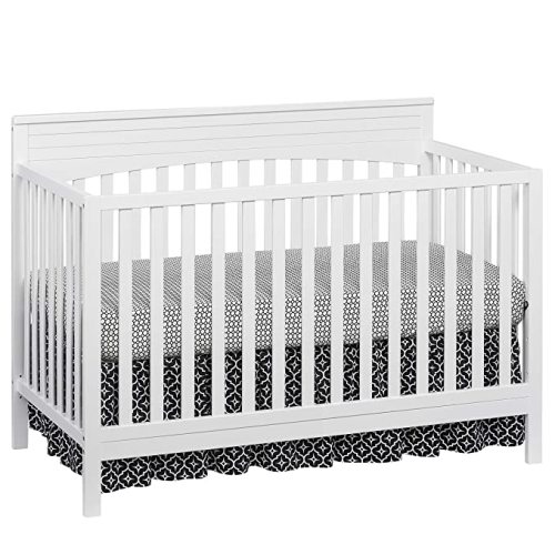 Oxford Baby Harper 4-in-1 Convertible Crib, Dove Gray, GreenGuard Gold Certified