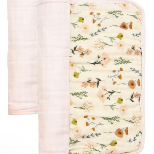 Cloud Muslin™ Burp Cloth 2 Pack - Rachel/Blush