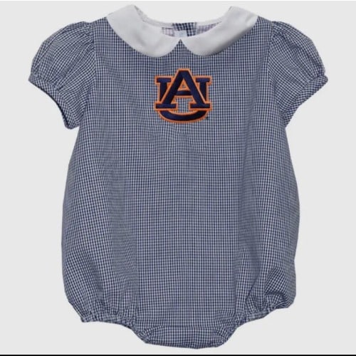 Auburn Tigers Embroidered Baby Bubble