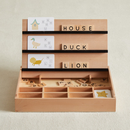 Compelling Spelling, Natural - Wonder & Wise by Asweets | Maisonette