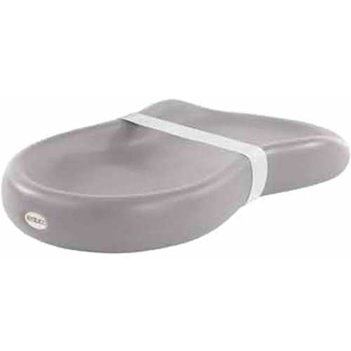 Keekaroo Peanut Changer Grey – the Original Made in USA easy-to-clean changing pad and the only shell over foam, fully impermeable to fluid