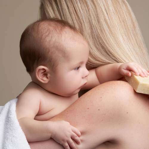 Calm, gentle body wash bar for baby | NOTICE HAIR CO.