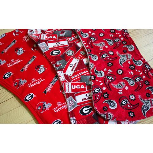 Burp Cloth-Georgia Bulldogs-College Football-New Dad-New Mom Gift-Baby Shower-New Baby Dawgs-NOT A LICENSED PRODUCT-Made With Uga Fabric