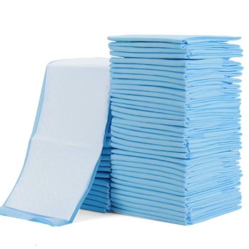 Rocinha 100 Pack Disposable Changing Pads Baby Disposable Underpads Waterproof Diaper Changing Pad Breathable Underpads Bed Table Protector Mat, 17 Inches x 13 Inches