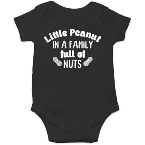 CBTwear Little Peanut Baby Bodysuit - Adorable Boy Girl Romper Clothing Funny Cute Infant Outfit Unisex