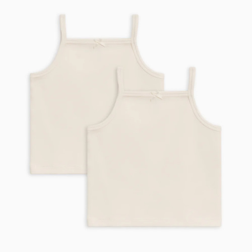 3-6, Two Pack Tank Set - Ivory