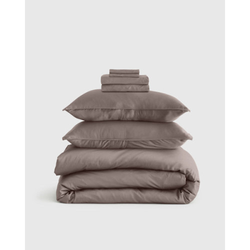100% Organic Bamboo Deluxe Bedding Bundle | Quince in Stone