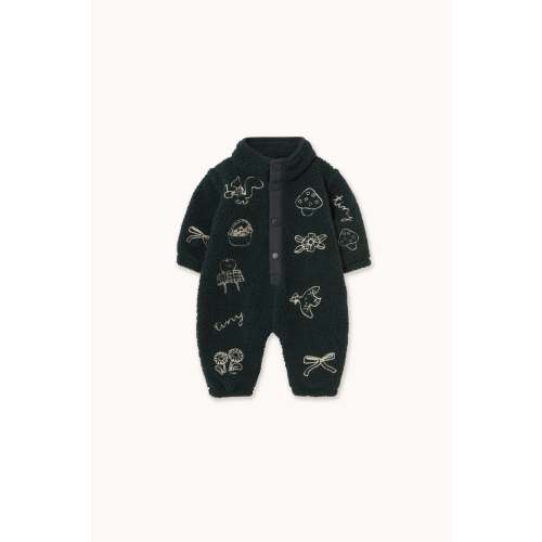 TINY APPLES SHERPA ONE-PIECE