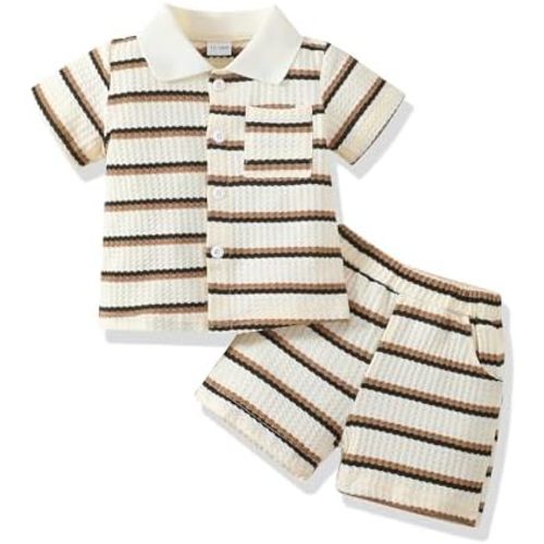 Toddler Baby Boy Clothes Summer Outfits Cotton Short Sleeve T-Shirt Dinosaurs Shorts Set Boy Clothes Outfits Set