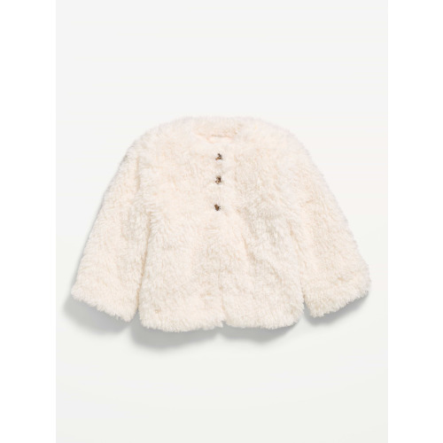 Faux-Fur Jacket for Toddler Girls