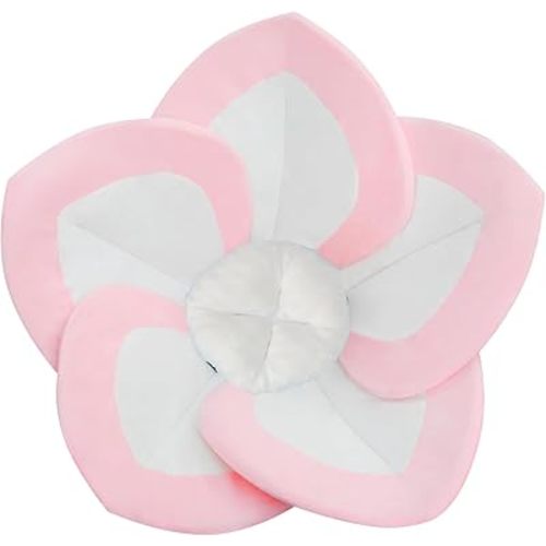 Baby Bath - Flower Baby Bath Pad Infant Bathtub Mat for Bathtub Tub Sink(White Pink)