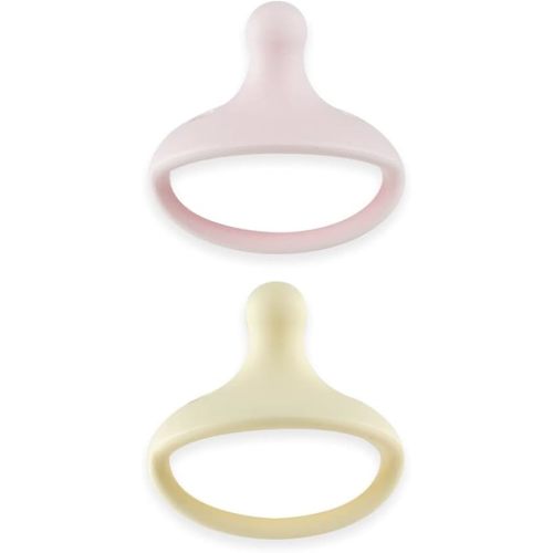 Kids Heroes Pacifiers 3-36 Months, Pink and Vanilla, 2-Pack