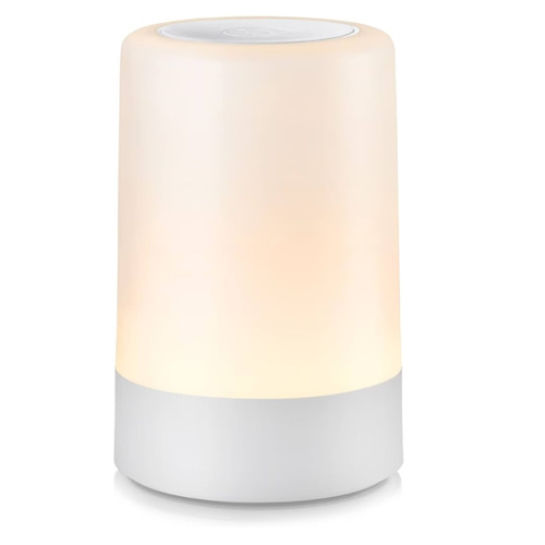 G Keni Nursery Night Light for Baby, Portable LED Touch Night Lamp for Kids and Adult, Breastfeeding, Sleep Aid, USB Rechargeable Nursing Lamp, Bedside Dimmable Warm Night Light, Soft Eye Caring