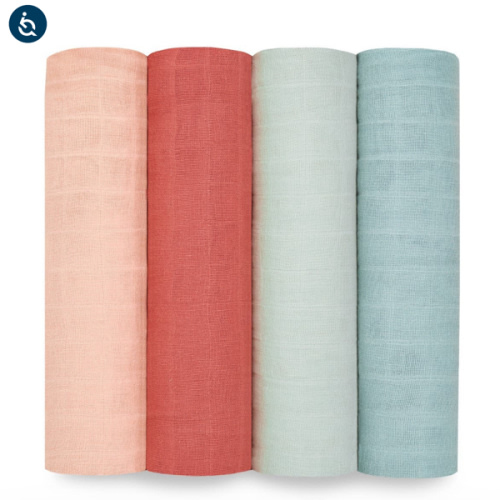 aden + anais | Mother Earth Organic Muslin Swaddle Blanket 4pk