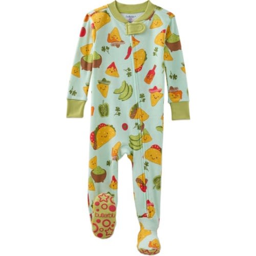 Cruz One-Piece Organic Cotton Footie Pajamas