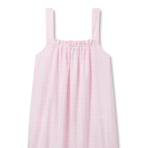Women's Twill Annabelle Nightgown in Pink Gingham